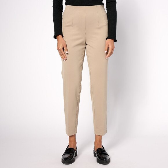 Isaac Mizrahi Tan Ankle Pants - Picture 5 of 5